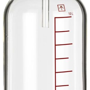 Ai 10L Heavy Wall Glass Vacuum Filtering Carboy