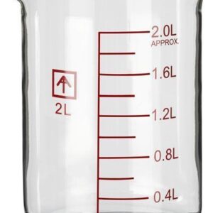 Ai 2L Heavy Wall Glass Beaker for 7" Heated Plates