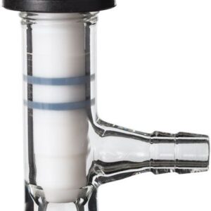 Glass Vacuum Port with PTFE Valve for Ai Rotary Evaporators