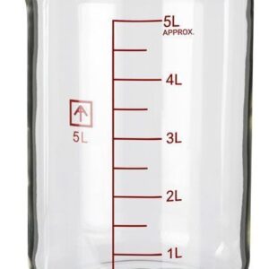 Ai 5L Heavy Wall Glass Beaker for 9" Heated Plates