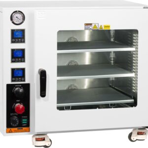 3.2 CF Vacuum Oven 250C UL Certified 316L SST Optional with 3 Heating Shelves