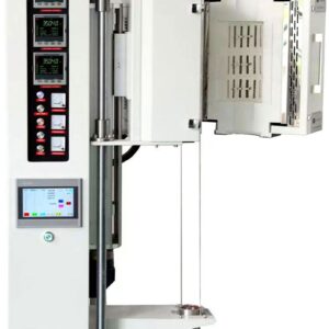 Bridgman Crystal Growth Tube Furnace 1200C 60-100mm OD 3-Zone with Kanthal Heating Elements & Swing-Open Chamber