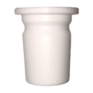 PTFE tapered joint lid adapters for glass reactor sizes 10-200L