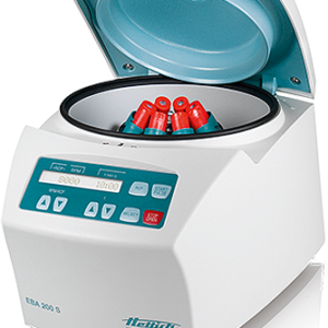 Hettich EBA 200 STAT High Speed Desktop 8000 RPM 8 x 15 mL Centrifuge