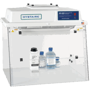 MY-ISO5 24" wide vertical laminar flow workstation