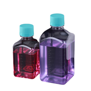 NEST Square Media Bottles - Sterile