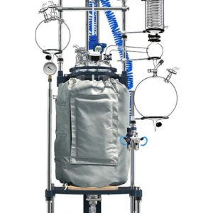 Glass Reactor Ai 150L Single Jacketed With Air Motor