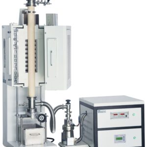 1500C 60-100mm OD 1-3 Zone Vertical Tube Furnace