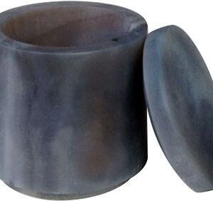 Natural Brazilian Agate Grinding Jar with Lid