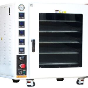 316L SST Optional 250C UL Certified 7.5 CF Vacuum Oven with 5 Heating Shelves