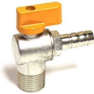 3/8" Stainless Steel Chilling Fluid Port with On/Off Valve