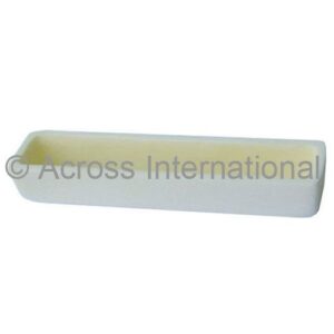 High Temperature Alumina Crucible Sample Holder Rectangular