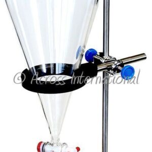 Ai 2 Liter Glass Separatory Funnel Kit with All PTFE Valves