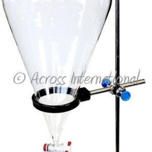 Ai 5 Liter Glass Separatory Funnel Kit with All PTFE Valves
