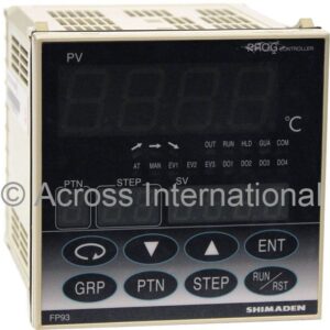 Shimaden FP93 Temperature Controller with 40-Segement Ramp PID
