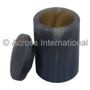 50ml Natural Brazilian Agate Grinding Jar w/ Lid (Item# MAG.50)