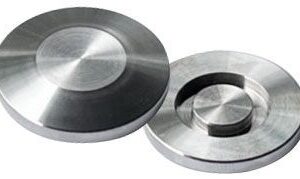 KF/NW16 Stainless Steel Flange Solid End Cap - 1 Pair