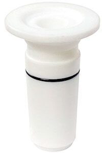 PTFE 24/40 to KF25 Flange Adapter with Viton O-ring