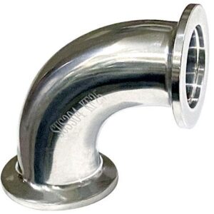 Ai One-Piece KF25 90° Flange Elbow for Secure Vacuum Connection