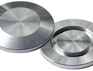 KF/NW25 Stainless Steel Flange Solid End Cap - 1 Pair
