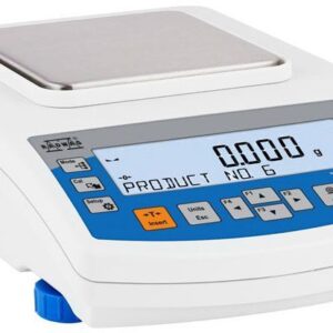 Radwag 1000g Capacity 0.001g Readability 5x5" Precision Balance
