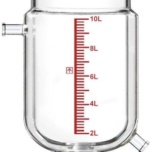 Single-Jacketed 10L Reactor Vessel for Ai R10 Glass Reactors