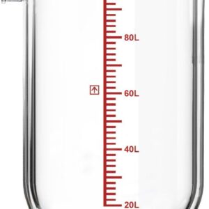 Single-Jacketed 100L Reactor Vessel for Ai R100 Glass Reactors