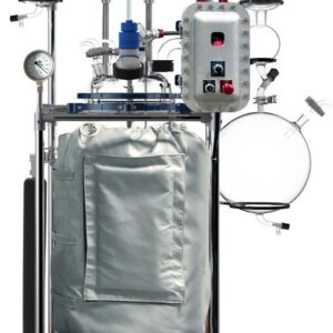 Glass Reactor Ai 100L Jacket w/ Explosion-Proof Motor/Controller 220V