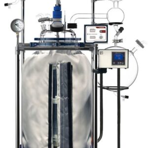 Glass Reactor Ai 100L Non-Jacketed with 200°C Heating Jacket