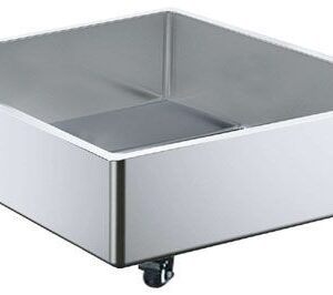 316L SST Mobile Splash Bin for Ai Glass and SST Reactors