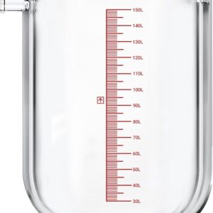 Single-Jacketed 150L Reactor Vessel for Ai R150 Glass Reactors