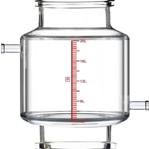 Single-Jacketed 20L Reactor Vessel for Ai R20 Filter Reactors