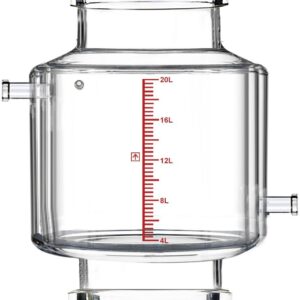 Double-Jacketed 20L Reactor Vessel for Ai R20 Filter Reactors