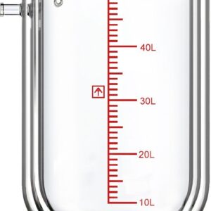 Dual-Jacketed 50L Reactor Vessel for Ai R50 Glass Reactors