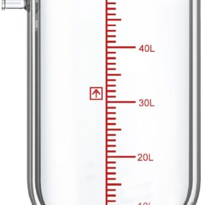 Single-Jacketed 50L Reactor Vessel for Ai R50 Glass Reactors