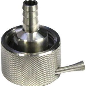 Ai Glass Reactor Stainless Steel 3/8" Cool/Heat Fluid Adapter
