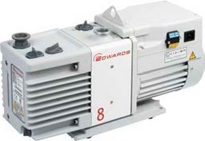 Edwards RV8 6.9 CFM Dual-Stage Vacuum Pump with Bellow & Fitting