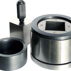 50 x 50 mm Square Easy-Retrieve Dry Pressing Die Set
