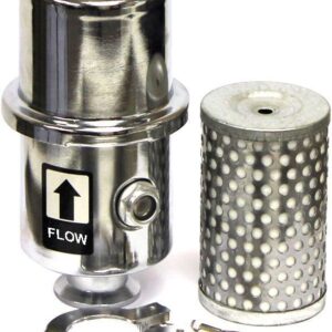EZ-Swap Vacuum Pump Exhaust Oil Mist Filter with KF25 Fittings