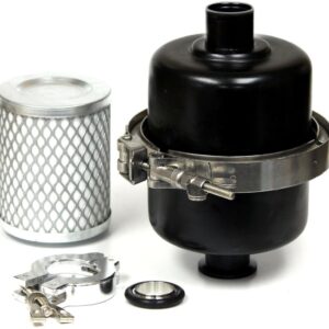 EZ-Swap Large Capacity Pump Exhaust Oil Mist Filter w/ Fittings
