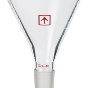 Ai 24/40 Joint Glass Feeding Funnel with 4" Opening