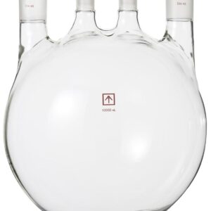 Ai 24/40 34/45 Heavy Wall 10L Round Bottom 4-Neck Flask