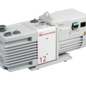 Edwards RV12 Dual-Stage 8.4 CFM Vacuum Pump with Bellow & Fitting