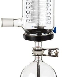 Ai T1 Glass Vacuum Cold Trap with Cooling Coil & 24/40 Joints