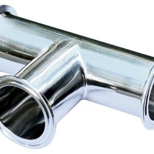 Ai 2" One-Piece 304 SST Sanitary Tri-Clamp Tee