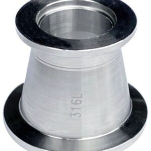 Ai One-Piece 316L SST 1.5" Tri-Clamp to KF25 Adapter